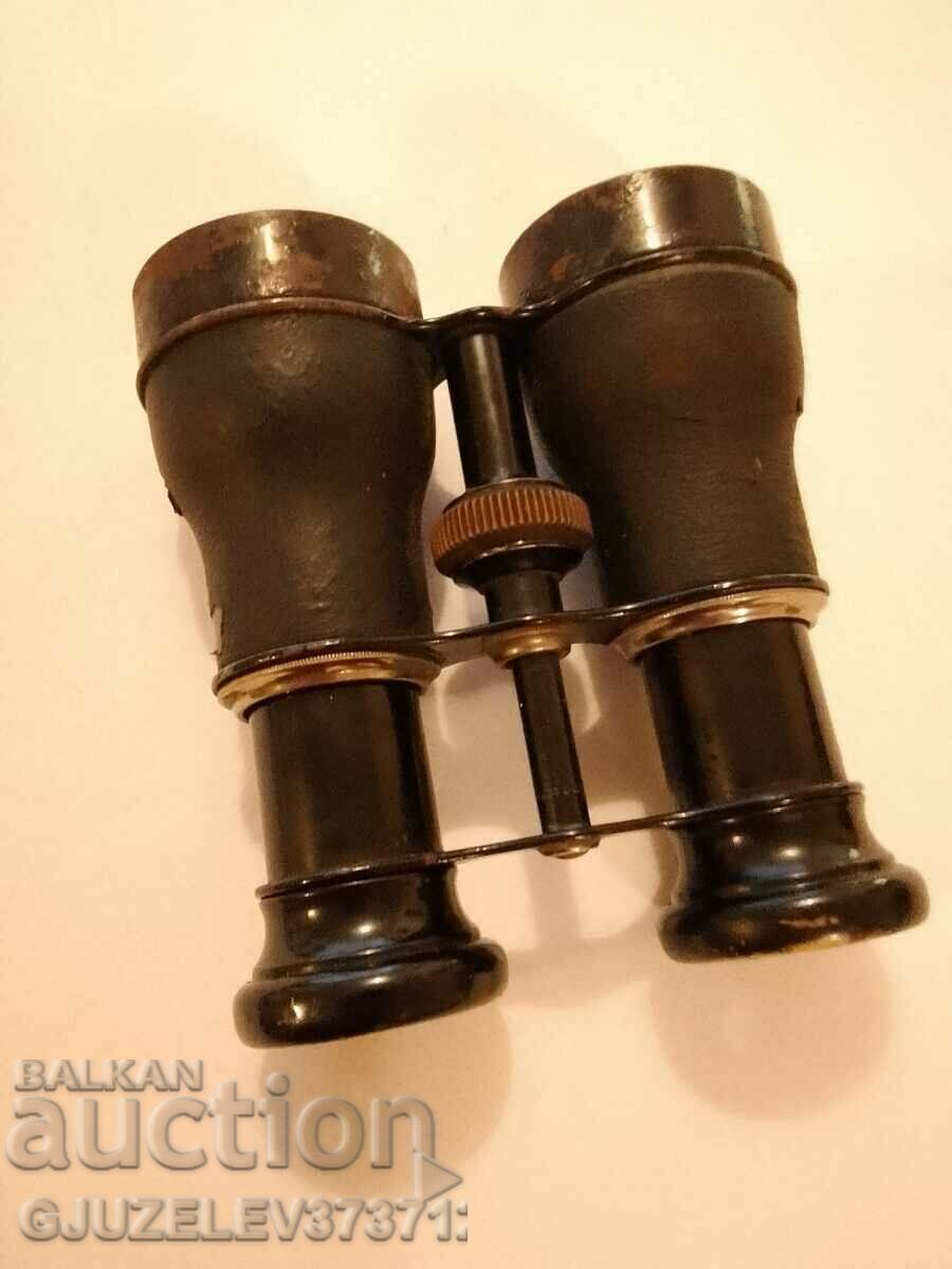 ANTIQUE JUNELLE MARINE PARIS BINOCULARS in very good condition