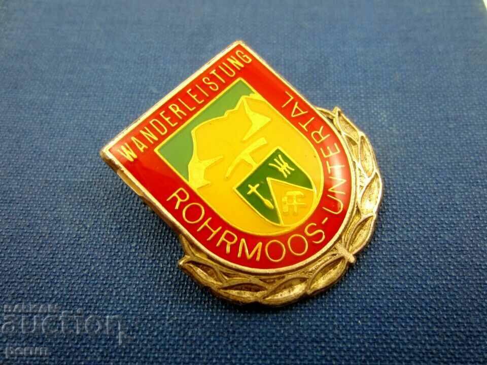 OLD GERMAN BADGE-MOUNTAINISM-TOURISM with price 12.99 BGN | € 6.64 OLD GERMAN BADGE-MOUNTAINISM-TOURISM with price 12.99 BGN | € 6.64