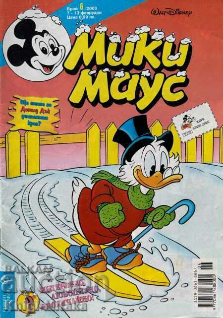 Mickey Mouse. Nu. 6/2000