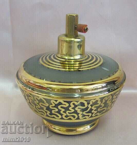 70's Vintich Gilded Glass Perfume Bottle with price 50.00 BGN | € 25.56 70's Vintich Gilded Glass Perfume Bottle with price 50.00 BGN | € 25.56
