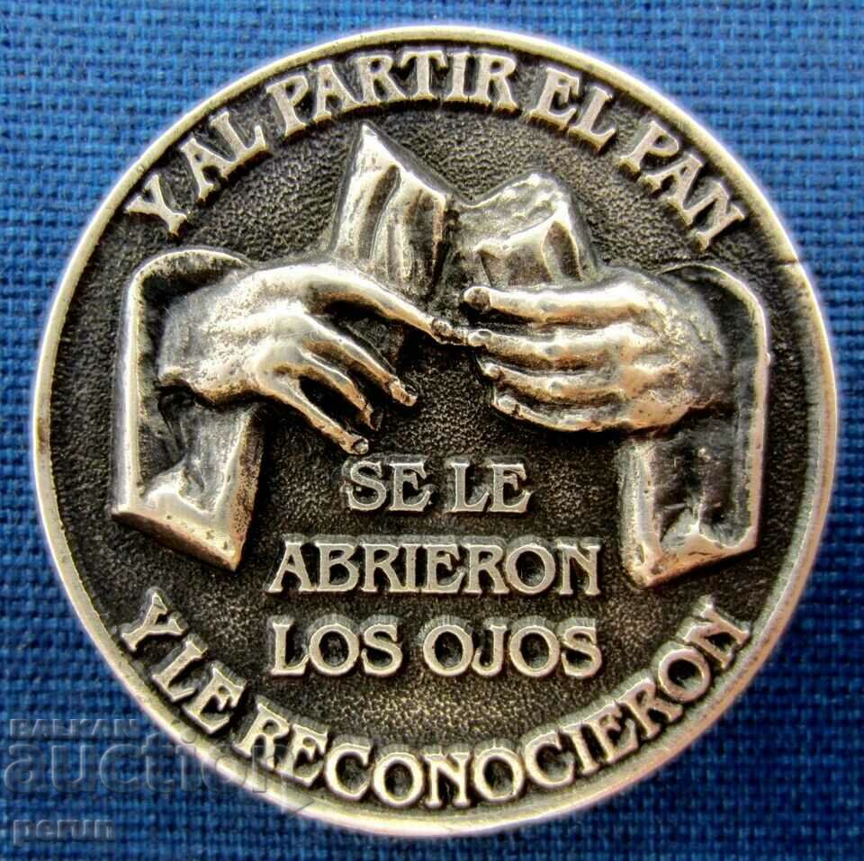 Auction  CATHOLIC RELIGIOUS MEDAL-CARTAGENA SPAIN-Rarity