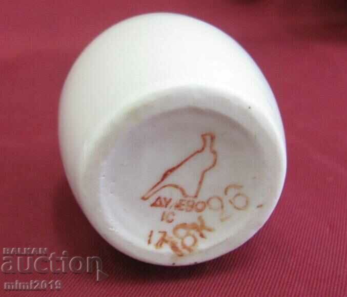 Vintich Russian Porcelain Inkwells Marked 3 pcs. - 5 Vintich Russian Porcelain Inkwells Marked 3 pcs. - 5