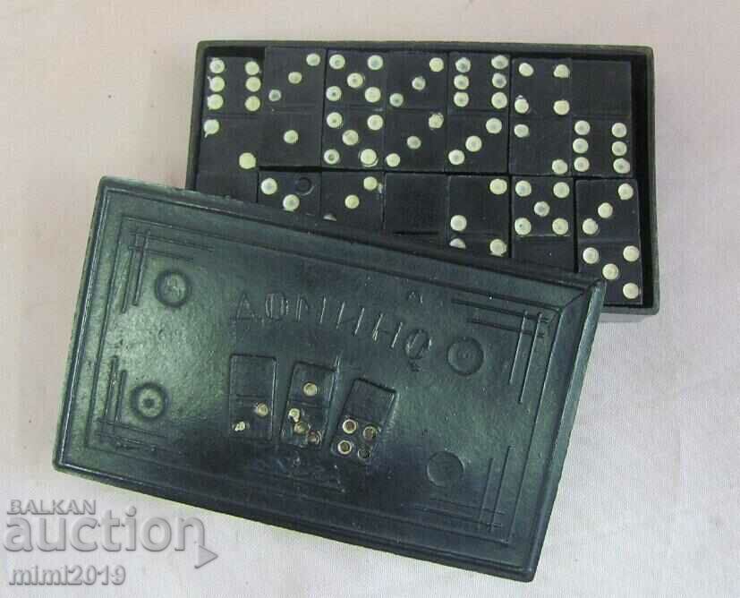 Vintich Bakelite Mini Dominoes for Play