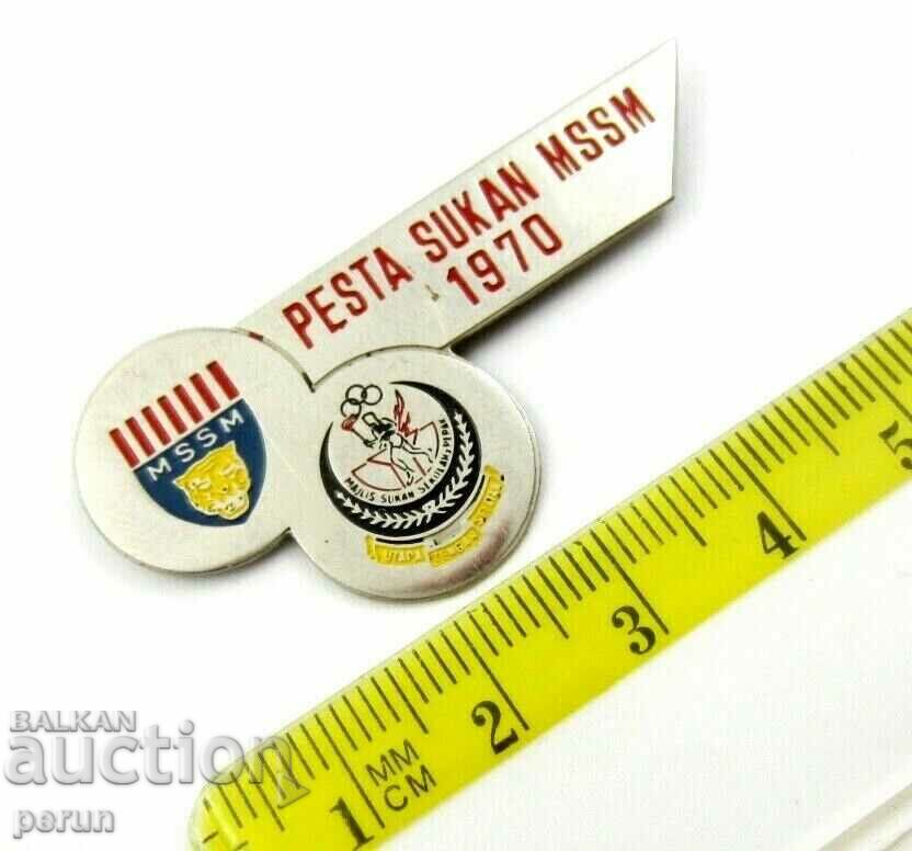 Auction SPORTS FESTIVAL IN MALAYSIA-1970-A RARE SIGN Auction SPORTS FESTIVAL IN MALAYSIA-1970-A RARE SIGN