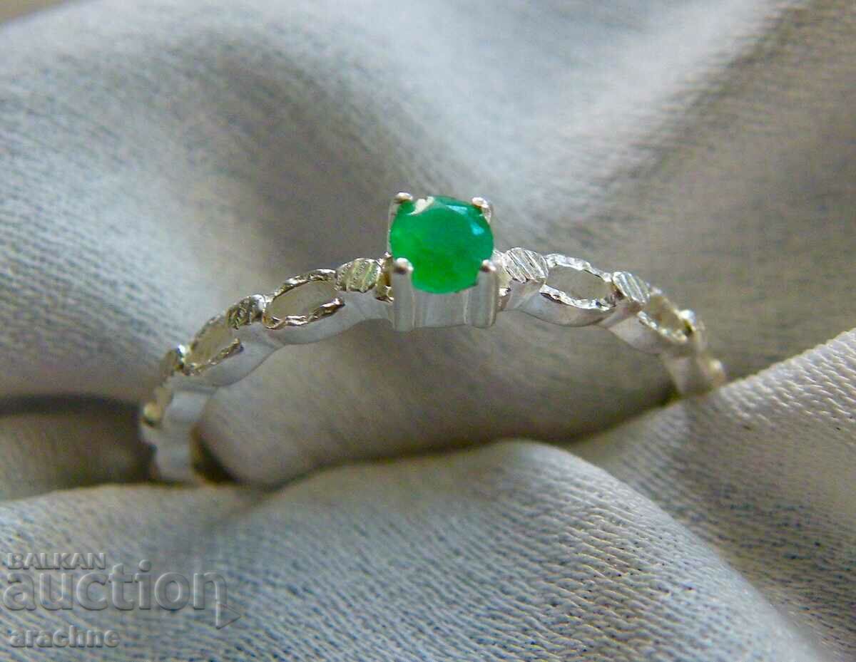 American silver Adirondack mountain emerald ring with price 99.00 BGN | € 50.62 American silver Adirondack mountain emerald ring with price 99.00 BGN | € 50.62