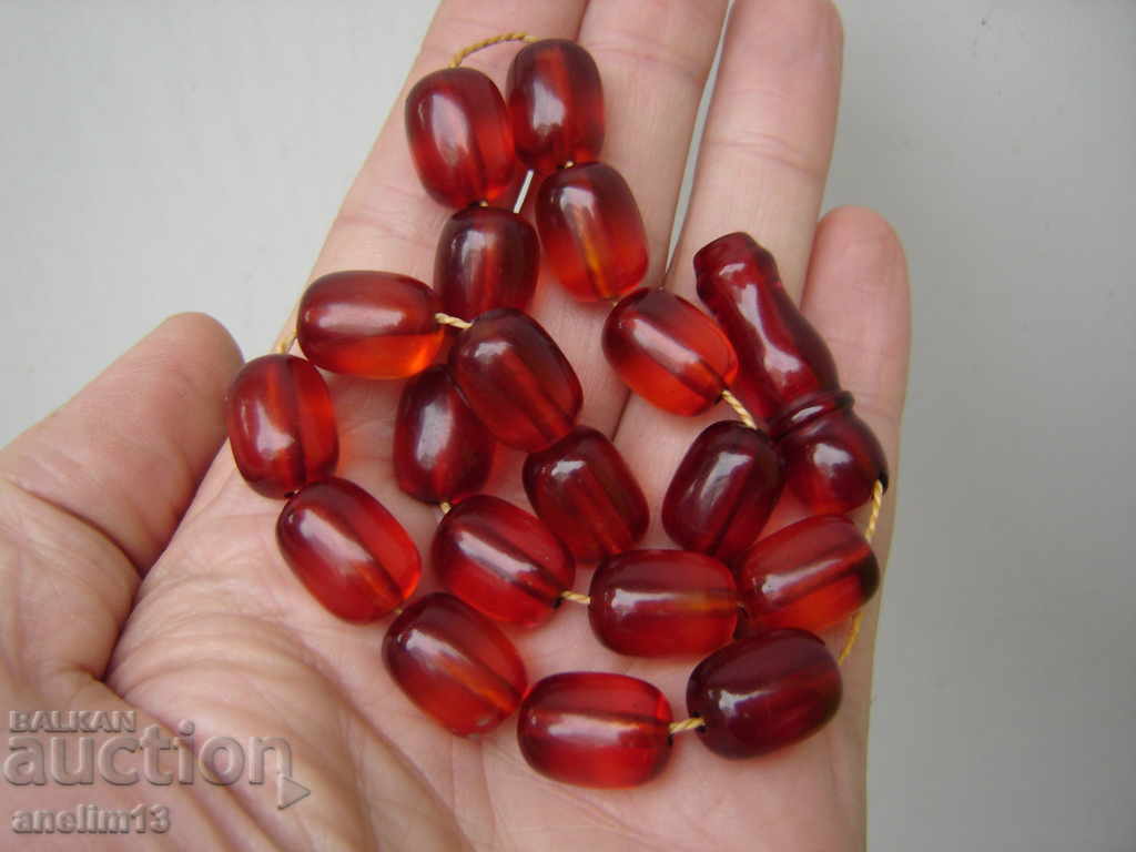 OLD RED ROSARY - 6 OLD RED ROSARY - 6