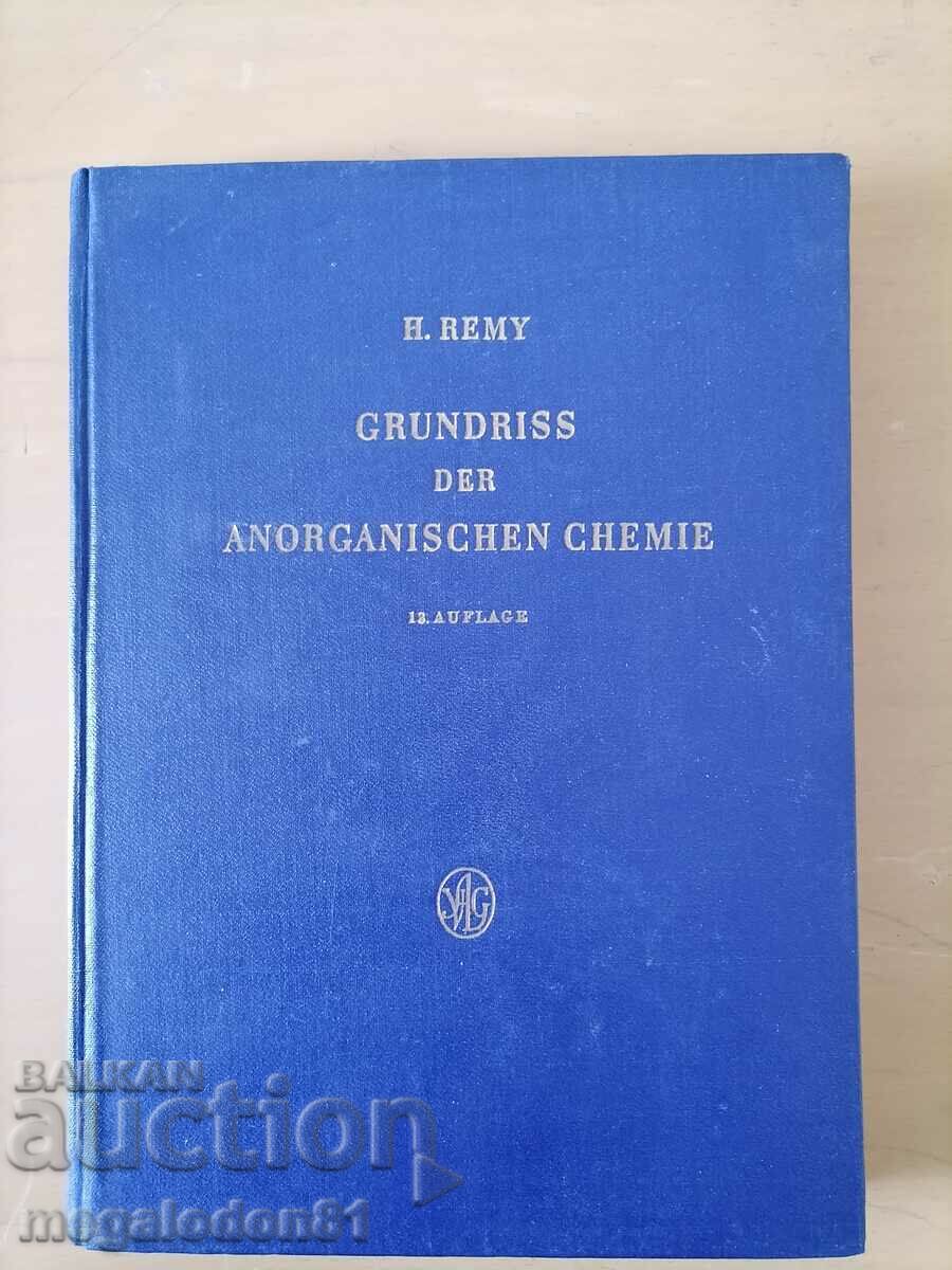 Основа на неорганичната химия, немско изд. 1964г., Х. Реми