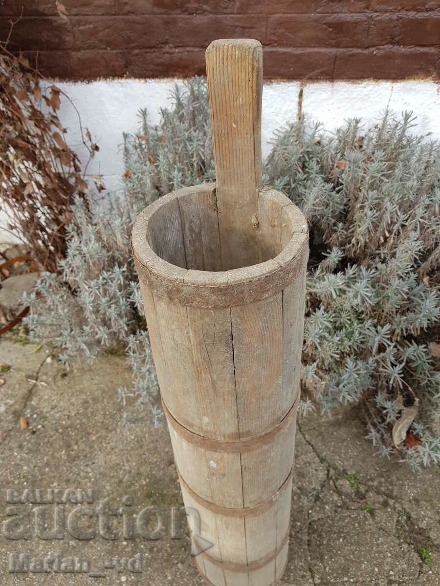 Old wooden butter churn - 6 Old wooden butter churn - 6