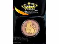 Silver 2 Oz Beasts of the Tudors Lion 2022 Great Britain