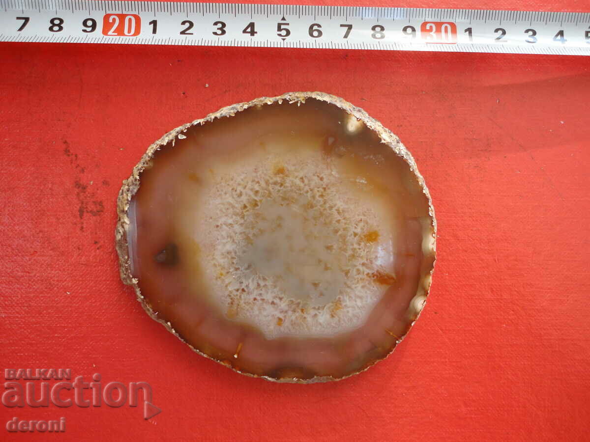 Polished mineral chalcedony 2
