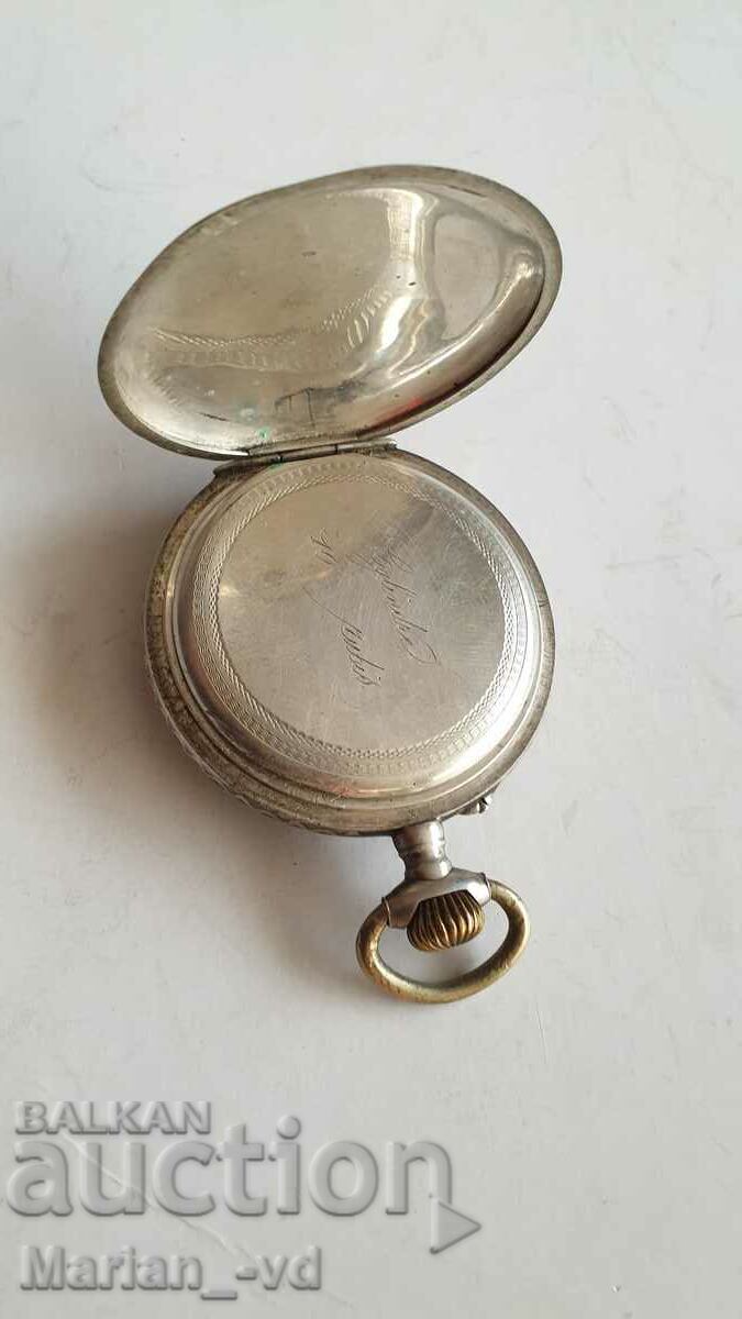Auction Silver pocket watch Avance Retard Auction Silver pocket watch Avance Retard