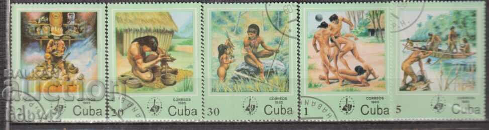 Cuba - the evolution of man, 5 p.marks