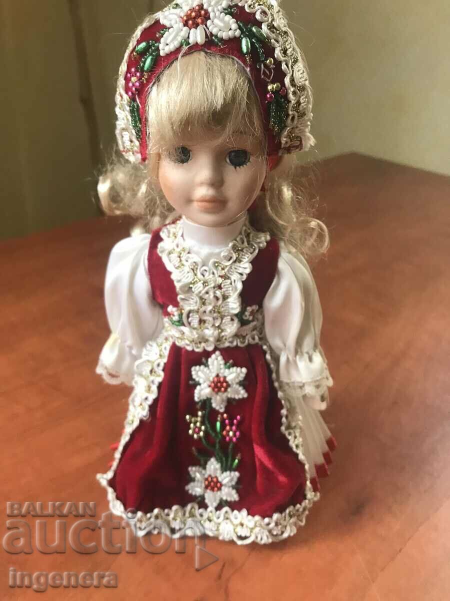 DOLL ETHNICITY WEARING FOLKLORE
