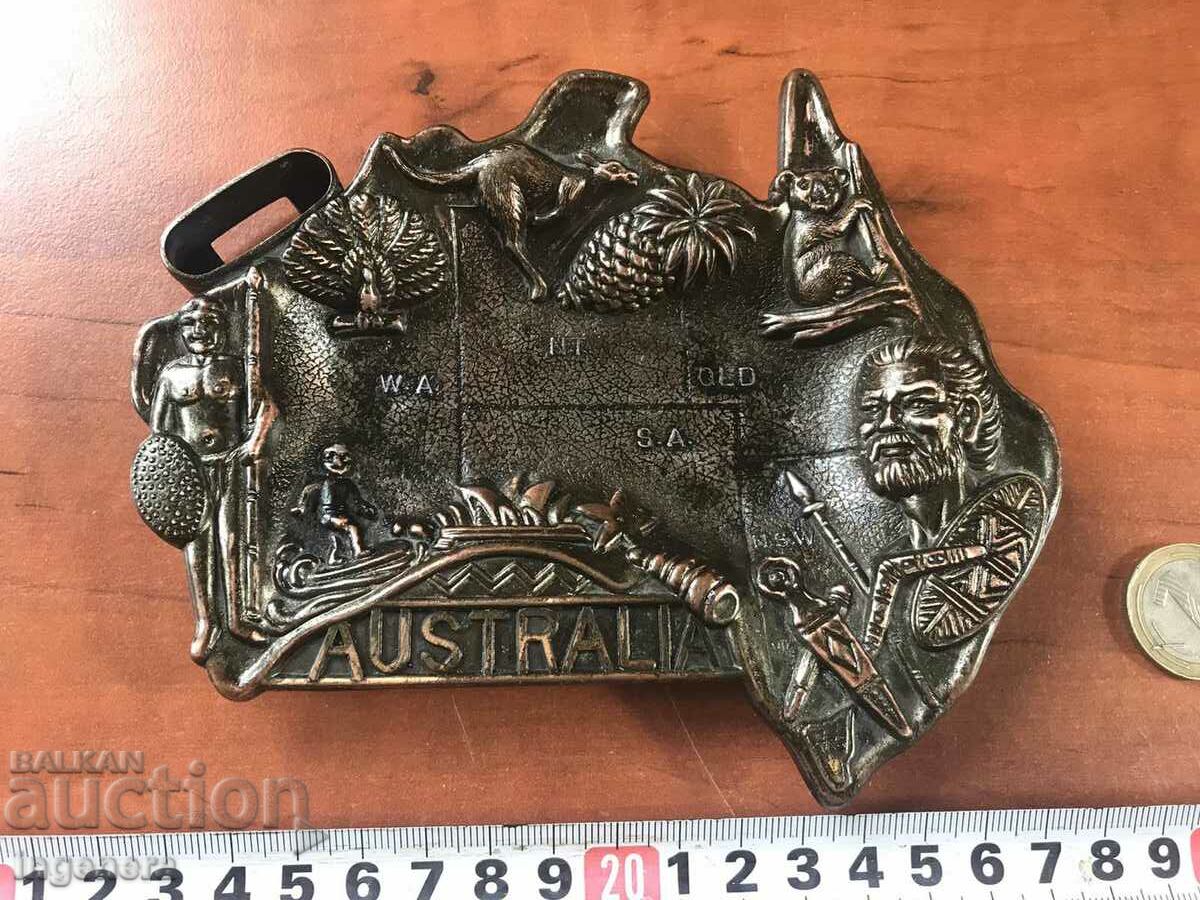 ASHTRAY BRASS BRONZE WITH LIGHTER SOCKET with price 28.00 BGN | € 14.32