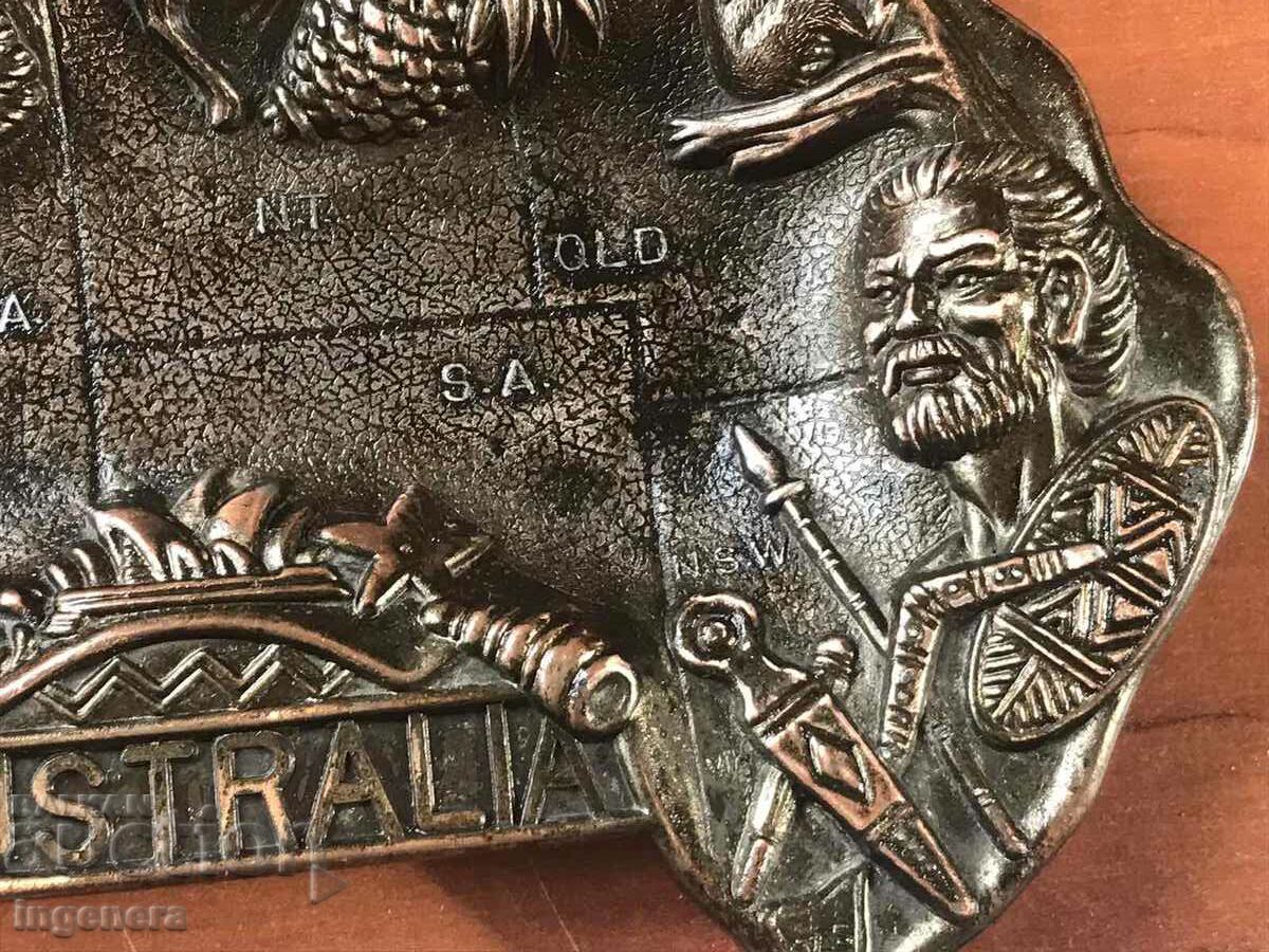 Delivery of ASHTRAY BRASS BRONZE WITH LIGHTER SOCKET