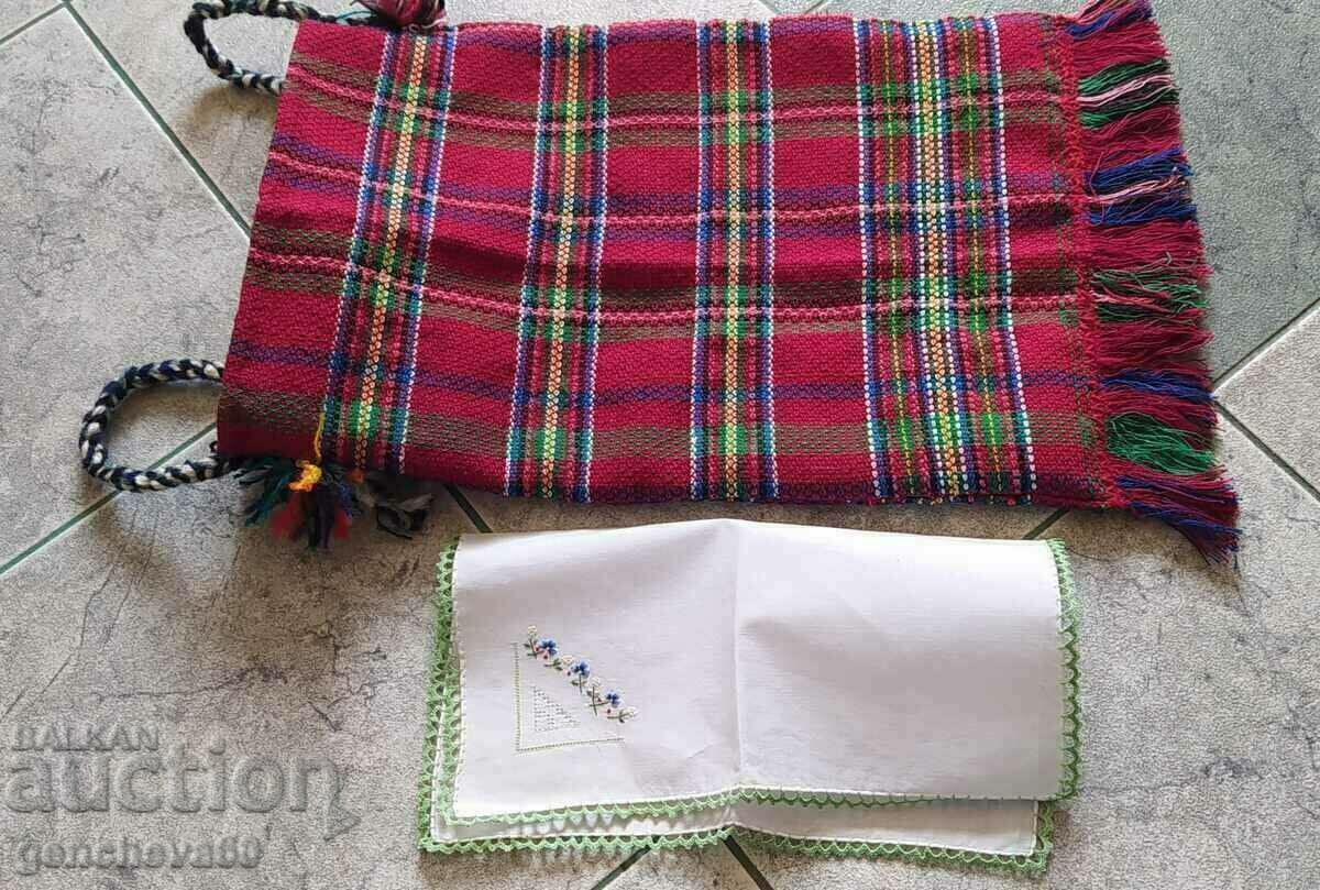 Shepherd's bag and dance handkerchief with embroidery - 6 Shepherd's bag and dance handkerchief with embroidery - 6