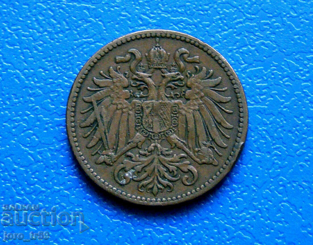 Austria - 2 Heller - 1902 with price 8.00 BGN | € 4.09 Austria - 2 Heller - 1902 with price 8.00 BGN | € 4.09