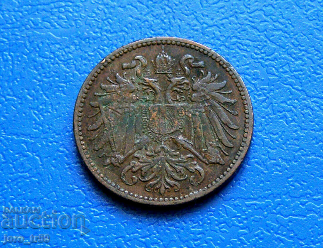 Austria - 2 Heller - 1906 cu preț € 3.00 | 5.87 BGN