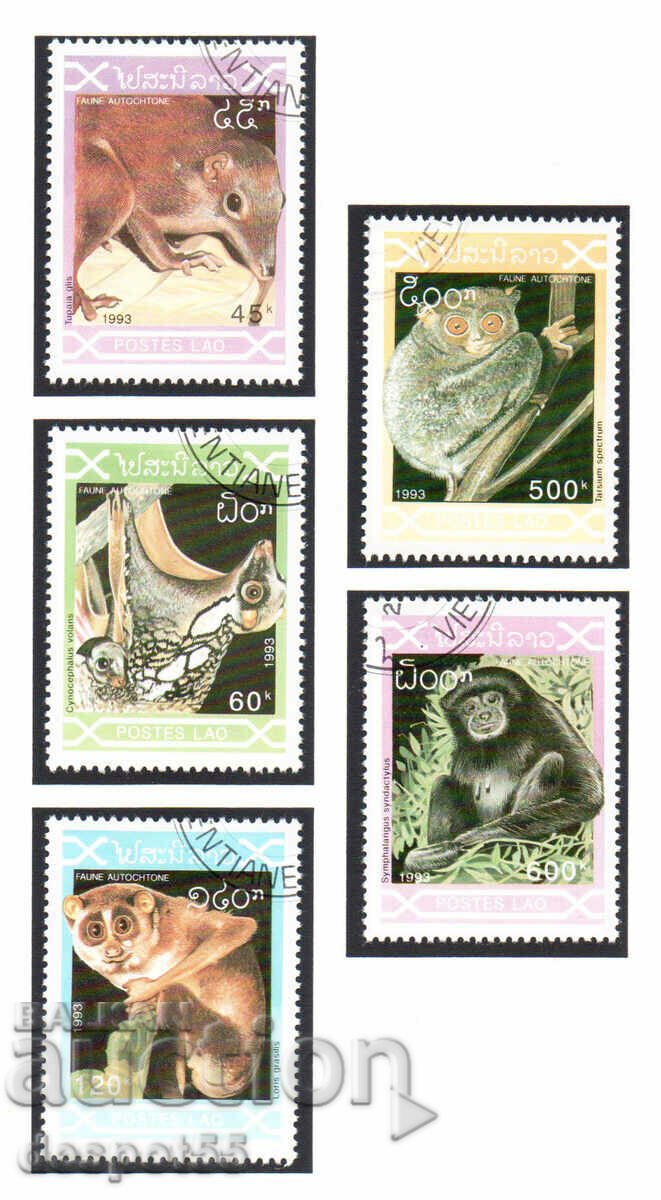 1993. Laos. Mammals.