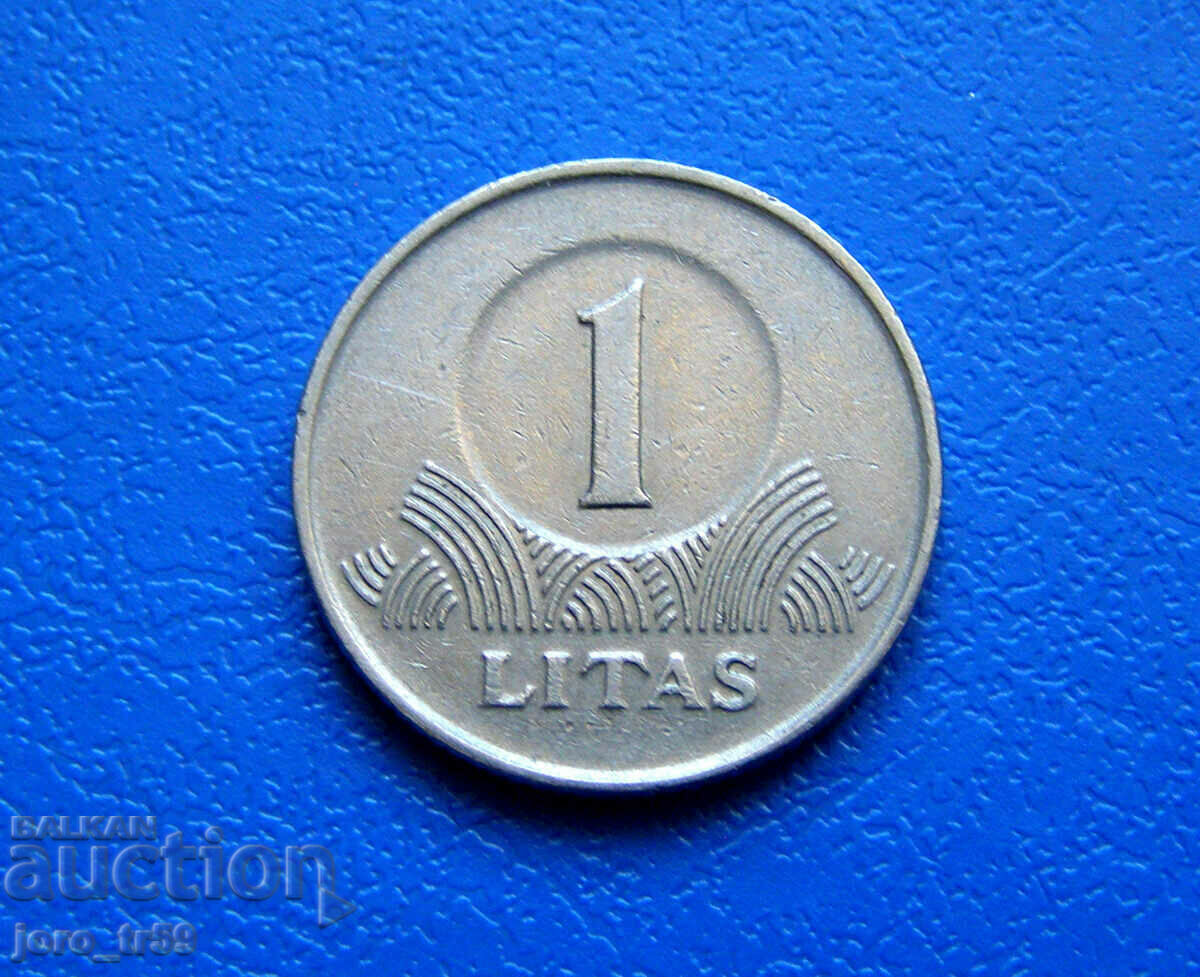 Литва 1 литас /Lithuania 1 Litas/ 1999 г.