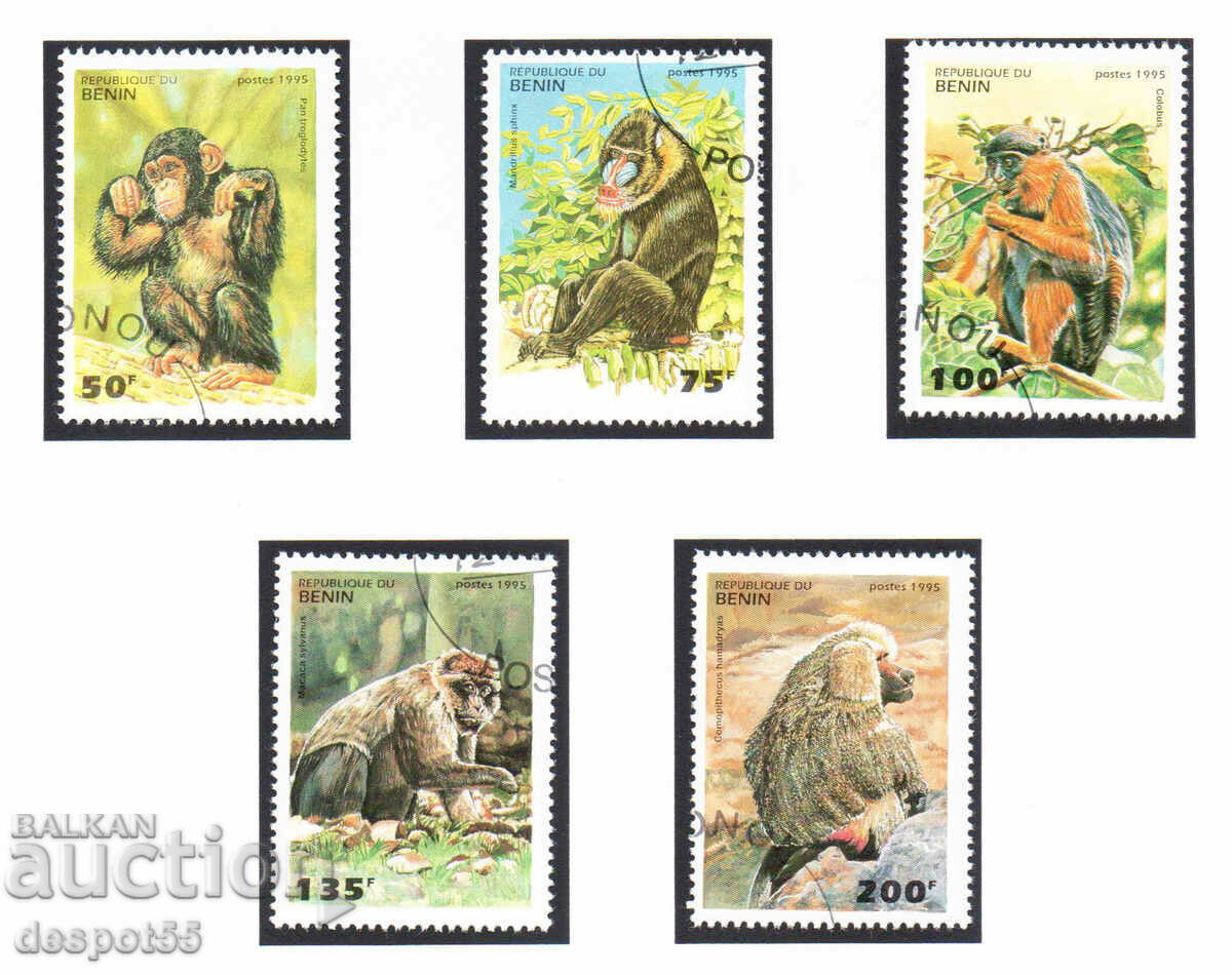 1995. Benin. Primates + Block.