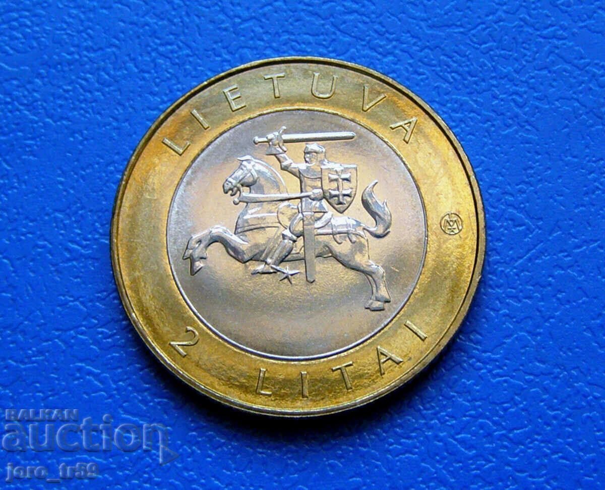 Lithuania 2 Litas /Lithuania 2 Litas/ 2012 with price 6.00 BGN | € 3.07