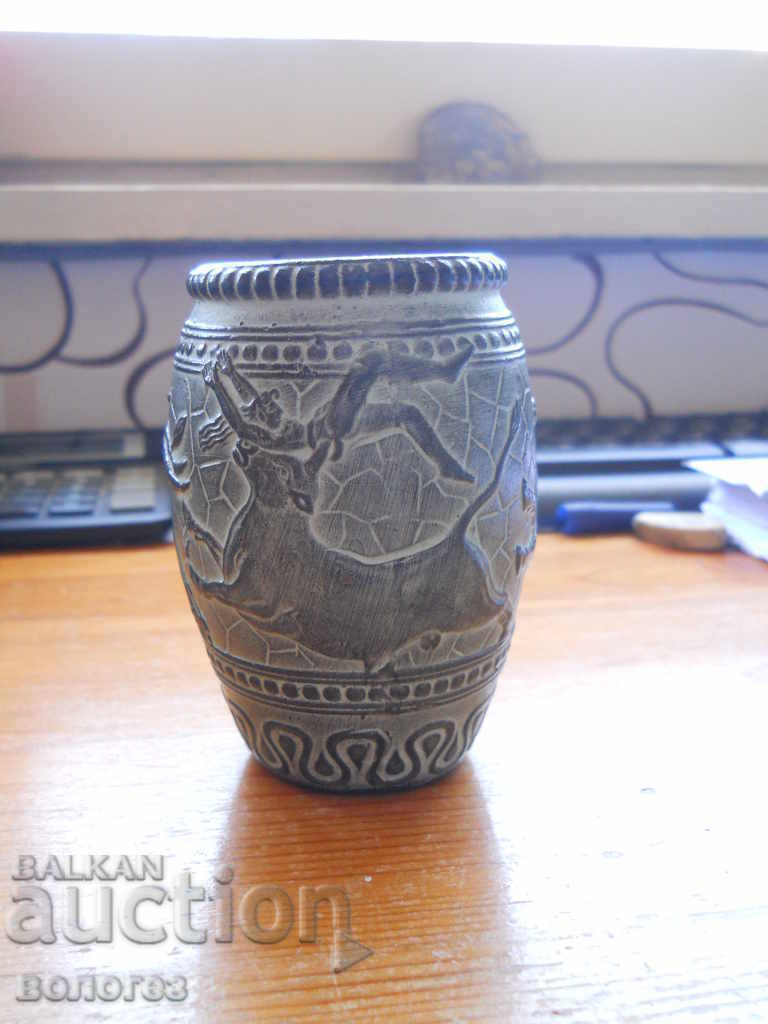 Vas din ceramică cu motive minoice - Knossos, Creta