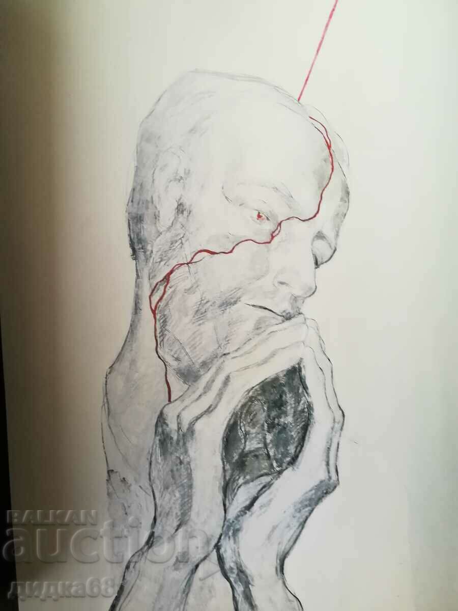 Auction  Svetlin Rusev "Prayer for the Cup" Exhibition/painting and drawings