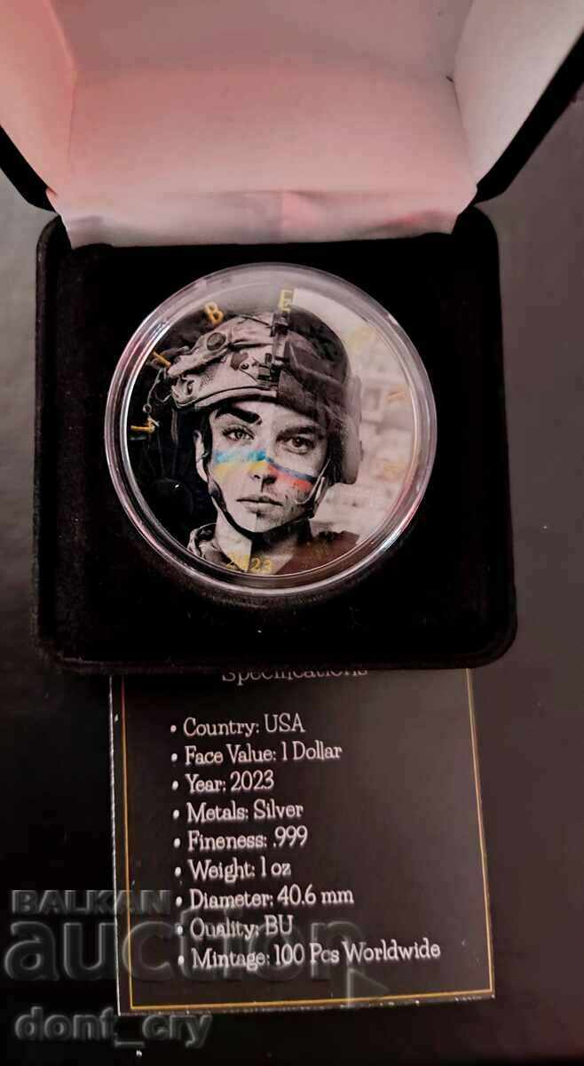 Auction Silver 1 Oz Stop The War In Ukraine 2023 Silver Eagle Auction Silver 1 Oz Stop The War In Ukraine 2023 Silver Eagle