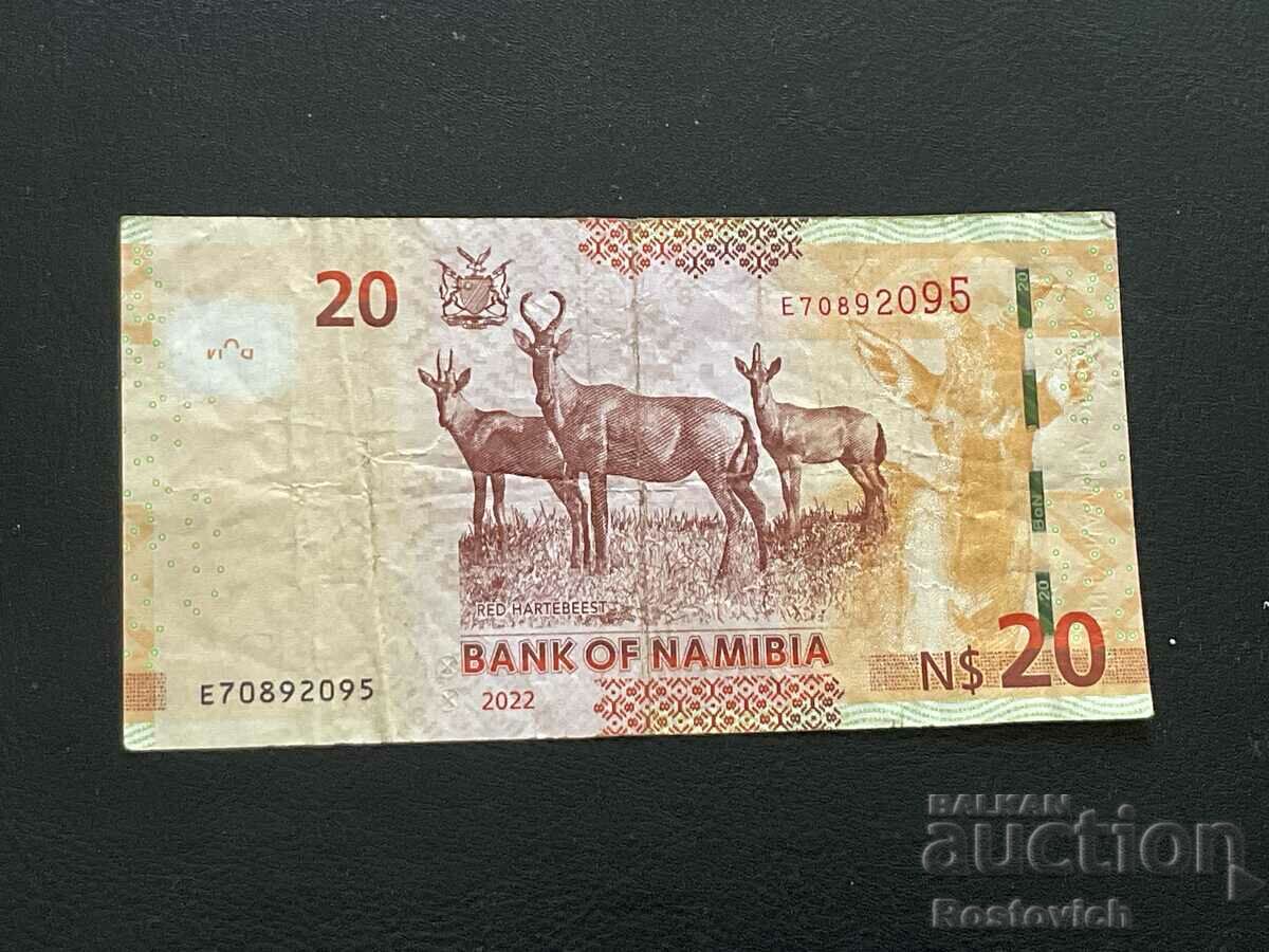 Namibia $20 2022