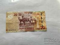 Намибия 20 долара 2022 г.