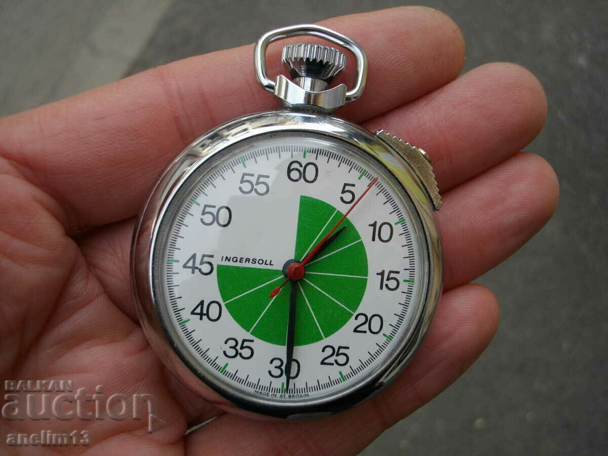 Auction  COLLECTOR'S POCKET WATCH CHRONOMETER INGERSOLL