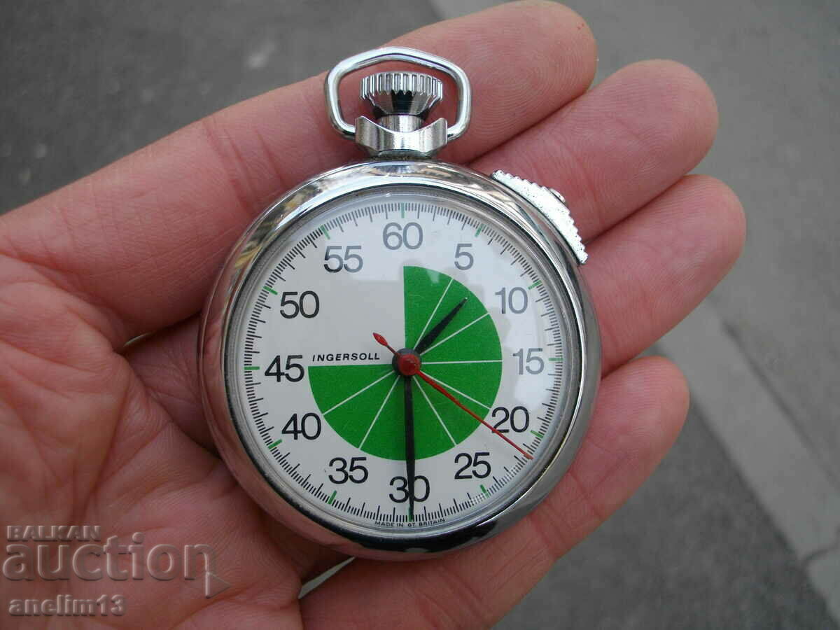 Delivery of COLLECTOR'S POCKET WATCH CHRONOMETER INGERSOLL