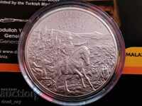 Argint 20 de lire Bătălia de la Malazgirt 2021 Turcia