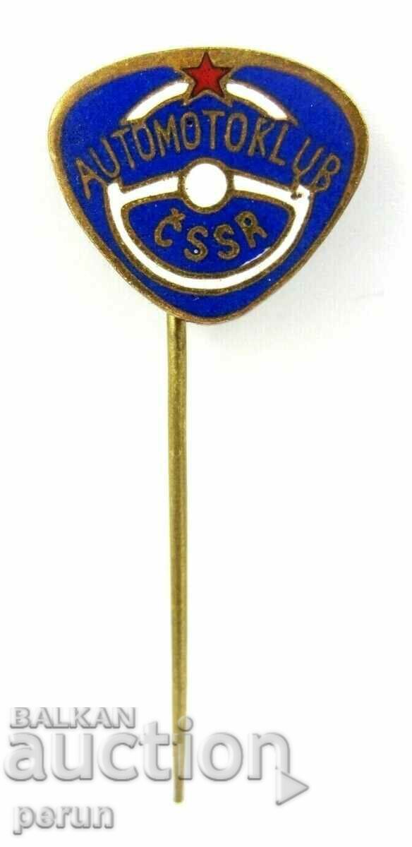 Delivery of Old sign-Auto Moto Club-Czechoslovakia-Email Delivery of Old sign-Auto Moto Club-Czechoslovakia-Email