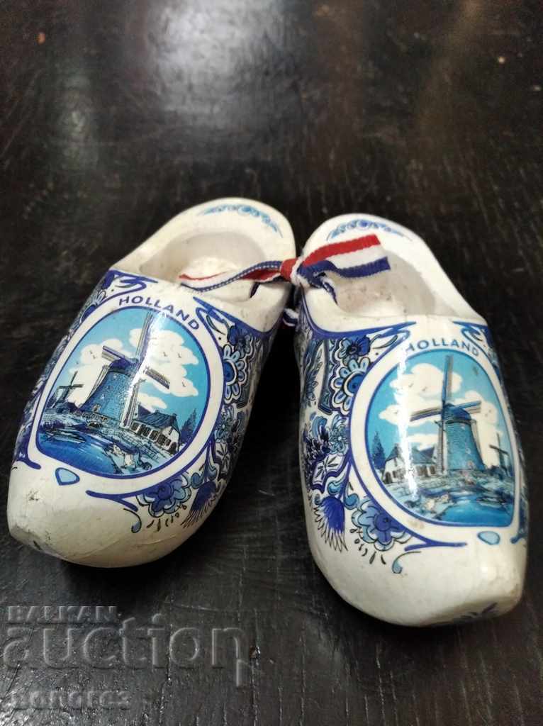 порцеланови обувки-сабо - Холандия