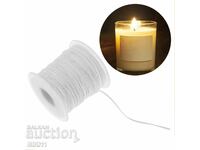 Wick for candles and gas lamps - 2mm - 5 meters /c