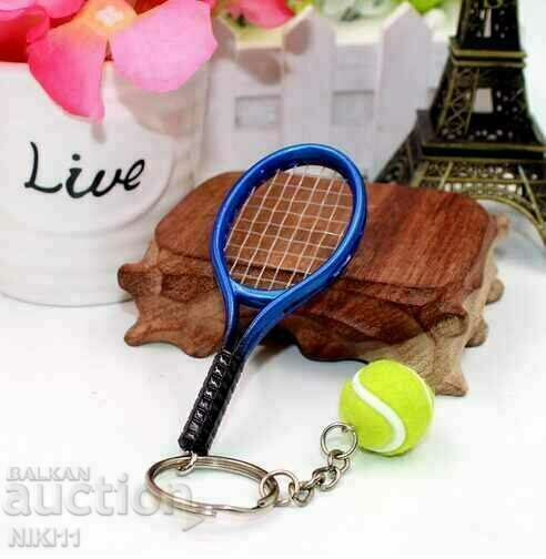 Keychain Tennis racket, tennis ball /c with price 7.00 BGN | € 3.58 Keychain Tennis racket, tennis ball /c with price 7.00 BGN | € 3.58