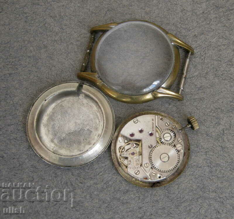 Auction Waterproof 15 Jewels Art Deco Watch Auction Waterproof 15 Jewels Art Deco Watch