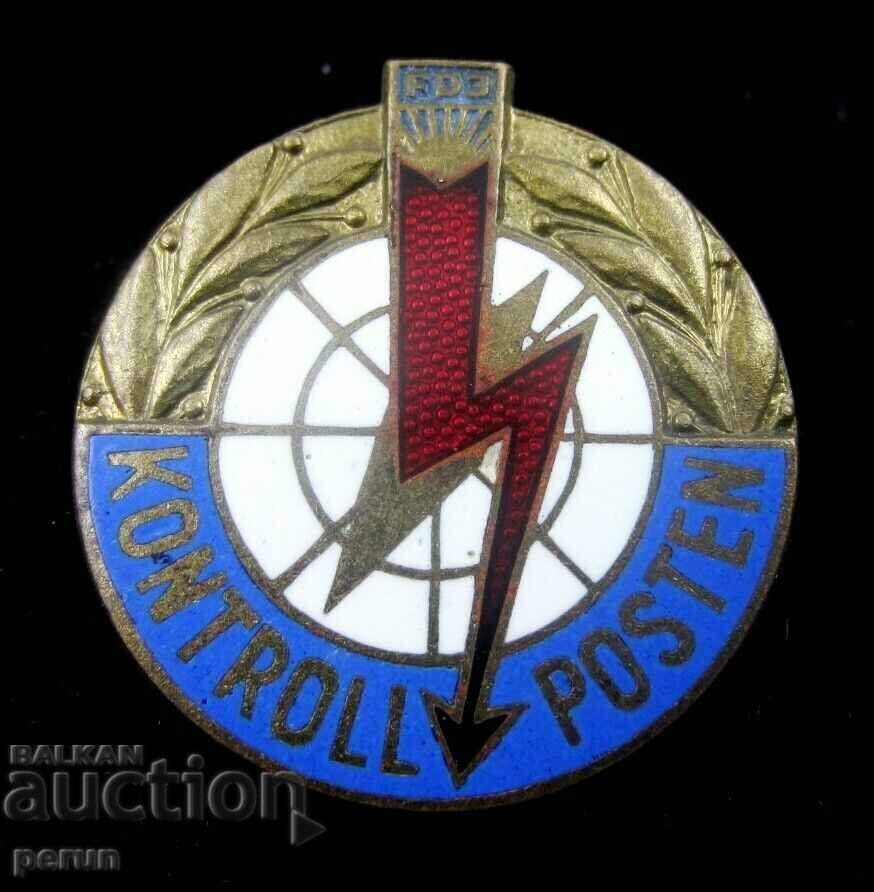 Auction DDR-GDR-Youth checkpoint-Social propaganda-Email Auction DDR-GDR-Youth checkpoint-Social propaganda-Email