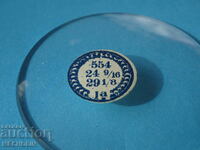 ceas de buzunar din sticlă SWISS GERMAN 554
