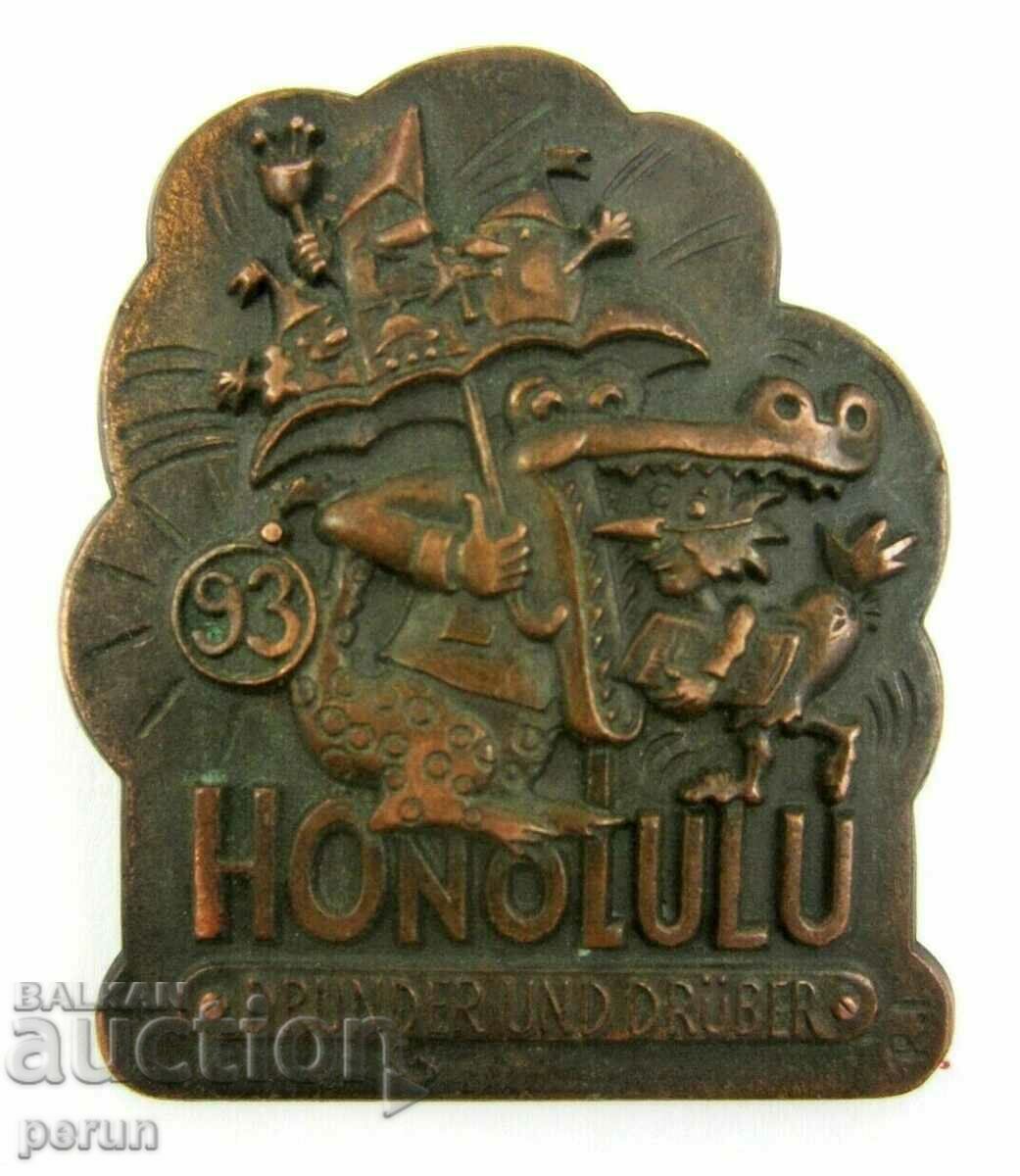 Honolulu-Drunter und Drüber–Board Game-Bronze Badge with price 3.99 BGN | € 2.04 Honolulu-Drunter und Drüber–Board Game-Bronze Badge with price 3.99 BGN | € 2.04