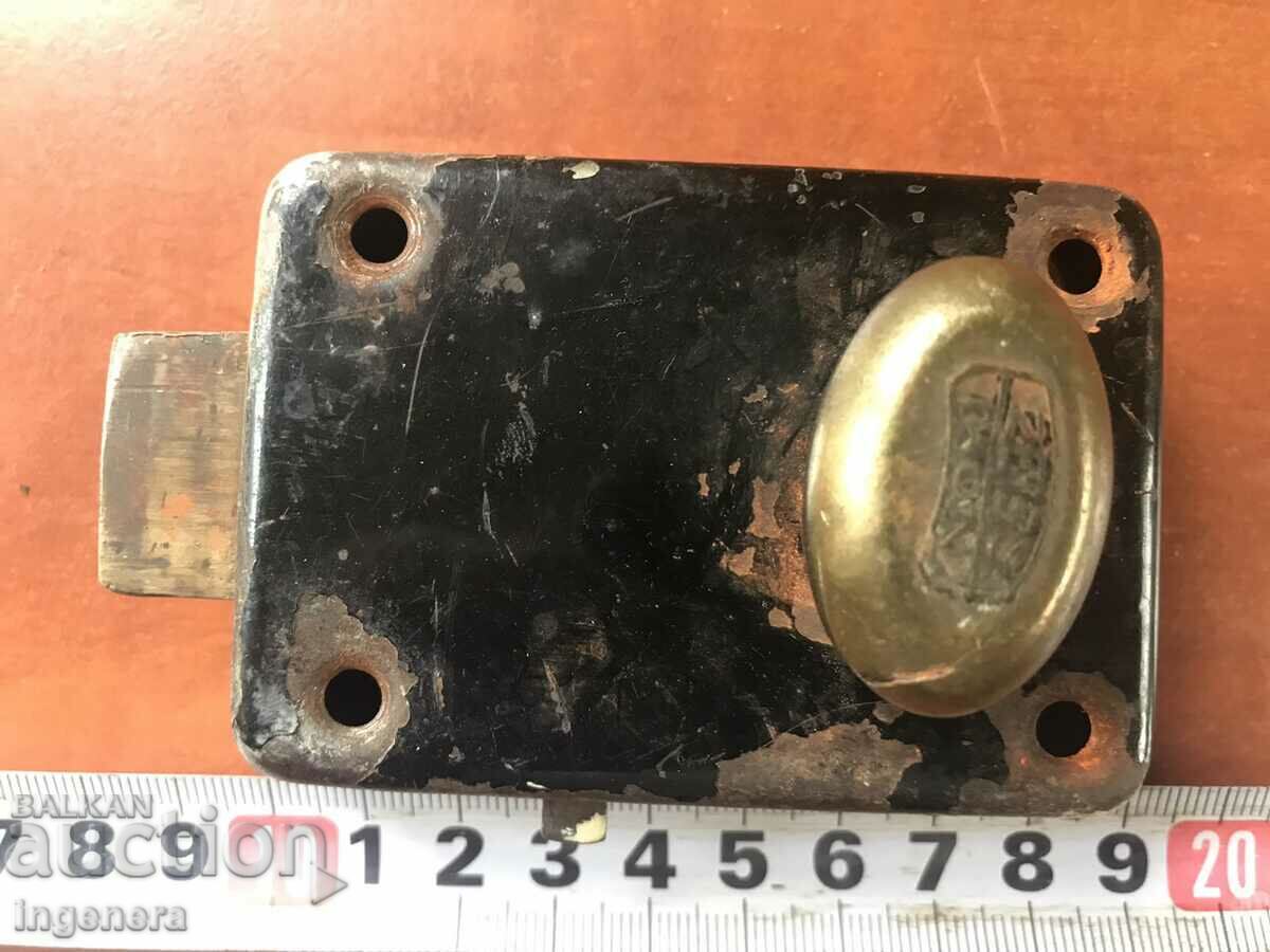 LATCH LOCKING ANTIQUE MECHANISM - 5