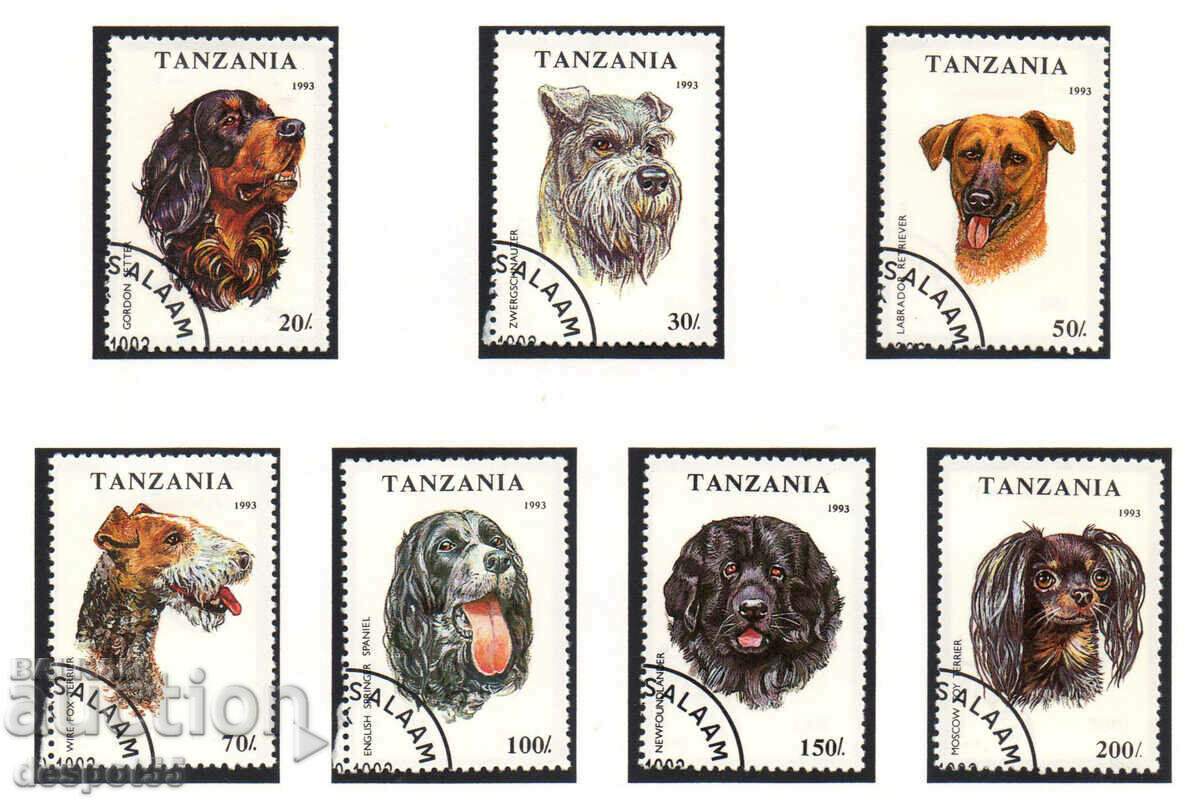 1993. Танзания. Кучета.