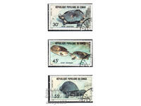 1982. Congo, Rep. Turtles.