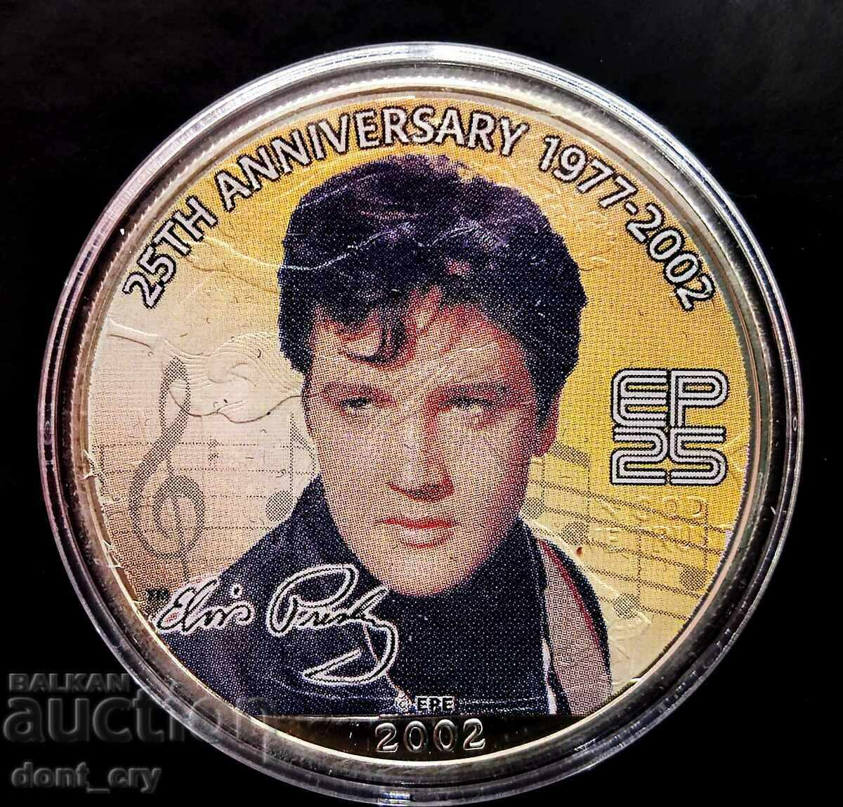Argint 1 oz Elvis Presley 2002 Silver Eagle SUA
