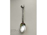 Antique French Silver Coffee Spoon