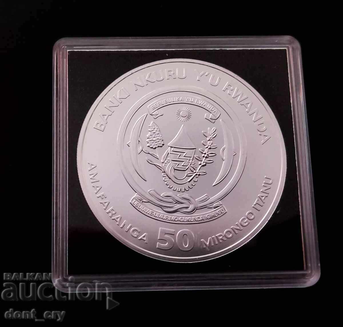 Silver 1 oz Buffalo 2015 Rwanda Africa W16 with price 0.11 BGN | € 0.06 Silver 1 oz Buffalo 2015 Rwanda Africa W16 with price 0.11 BGN | € 0.06