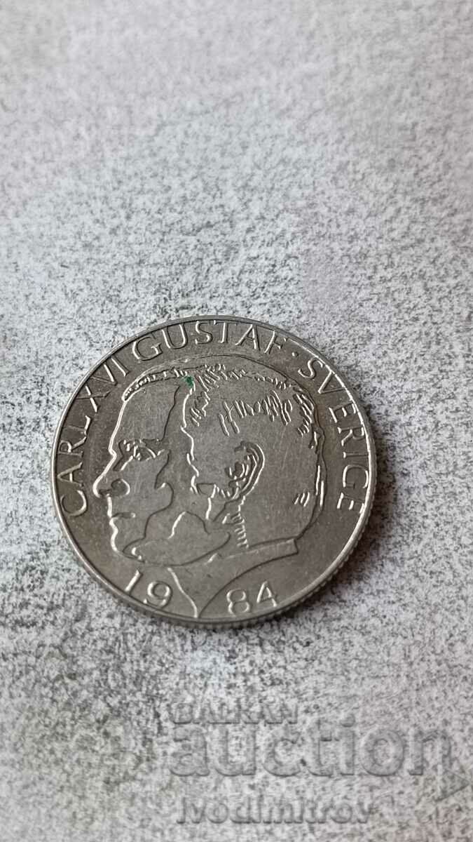 Sweden 1 kroner 1984 with price 0.35 BGN | € 0.18 Sweden 1 kroner 1984 with price 0.35 BGN | € 0.18