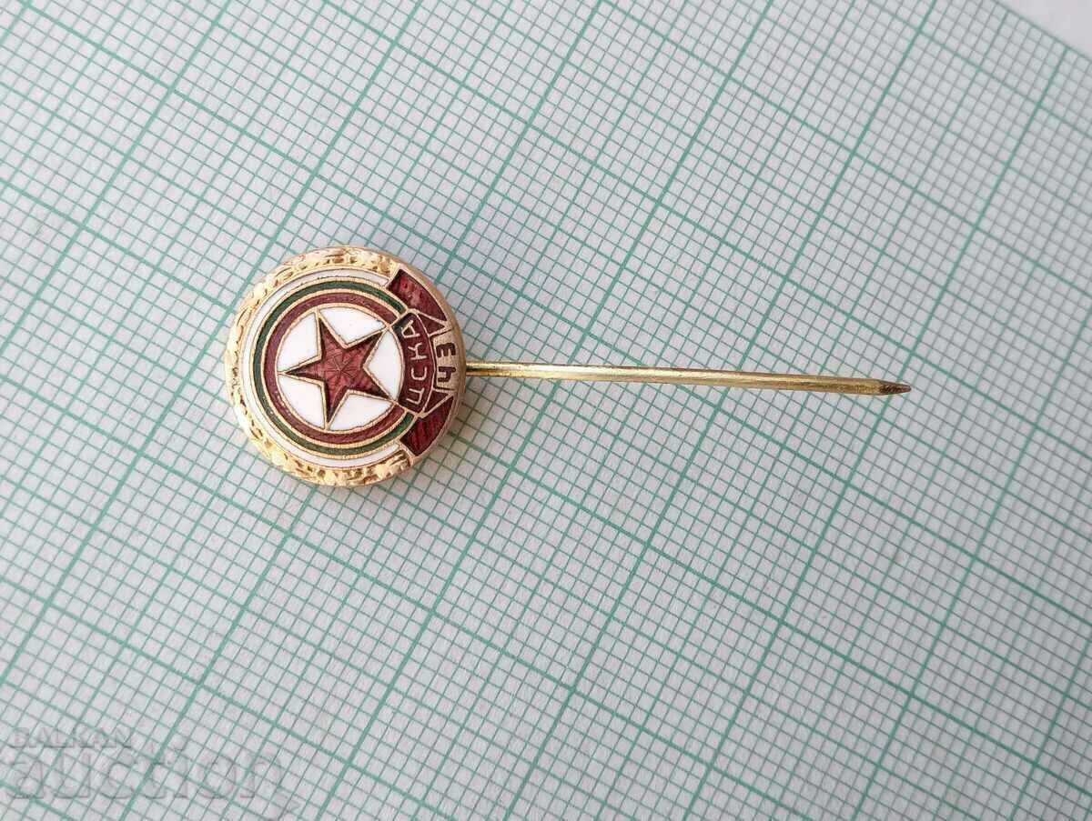 14839 FC "CSKA ChZ" Red flag 1963-1968 - bronze enamel - 5 14839 FC "CSKA ChZ" Red flag 1963-1968 - bronze enamel - 5